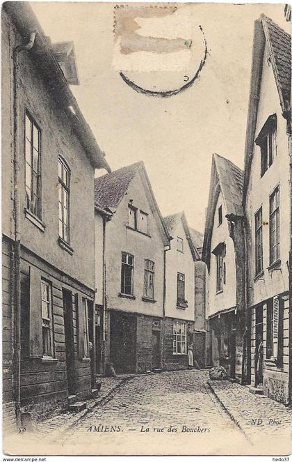 Amiens - La rue des Bouchers