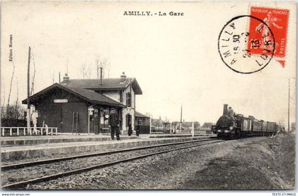 45 AMILLY - la gare (train)