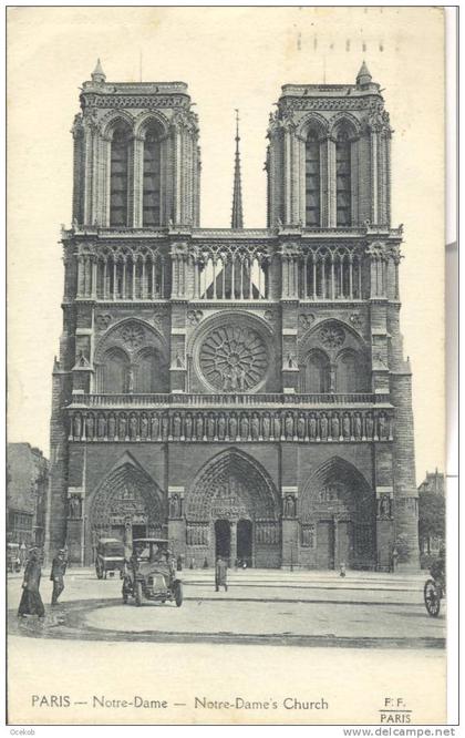 PARIS / PARIJS  notre dame 1921