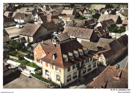 BF-BFP1-0712-68 - En avion au-dessus de ANDOLSHEIM - L'hôtel du Soleil sur la nationale 415 VUE AERIENNE LAPIE