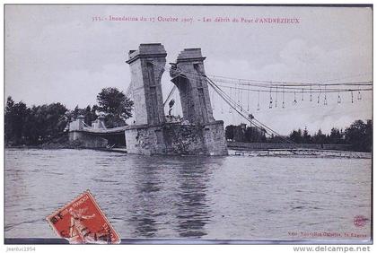 ANDREZIEUX INONDATIONS