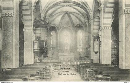 Dép 42 - Andrézieux Boutheon - Intérieur de l'église - bon état