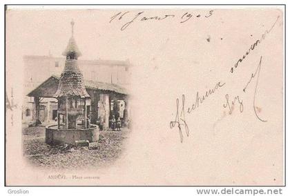 ANDUZE PLACE COUVERTE  1903