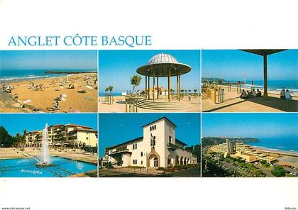 64 - Anglet - Multivues - Scènes de Plage - Carte Neuve - CPM - Voir Scans Recto-Verso