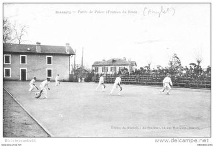 D64 ANGLET < PARTIE DE PELOTE AU FRONTON DU BRUN