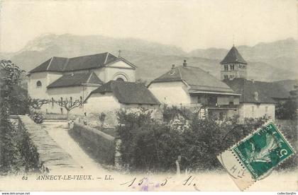 .CPA  FRANCE 74 "ANNECY LE VIEUX"