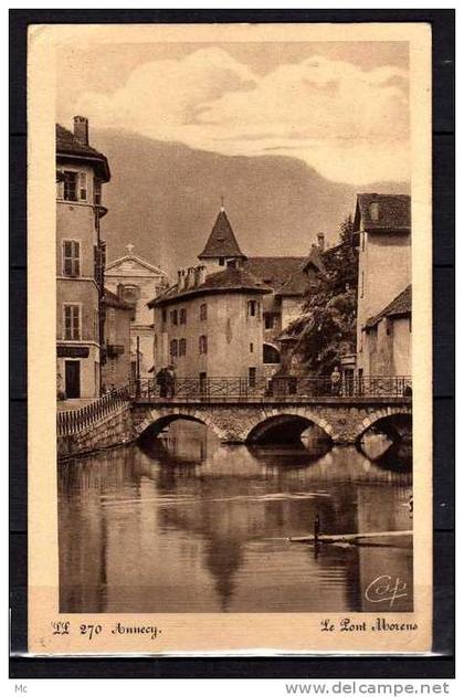 74 - Annecy - Le Pont Morens