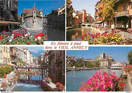 74 - Annecy - Le vieil Annecy - Multivues - CPM - Voir Scans Recto-Verso