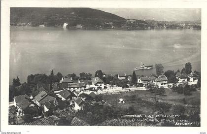 CPSM Annecy - Chavoires et vue sur Annecy