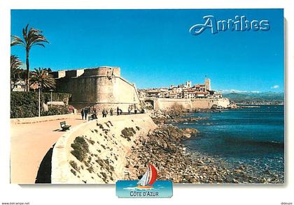 06 - Antibes - Les Remparts et la Vieille Ville - CPM - Carte Neuve - Voir Scans Recto-Verso