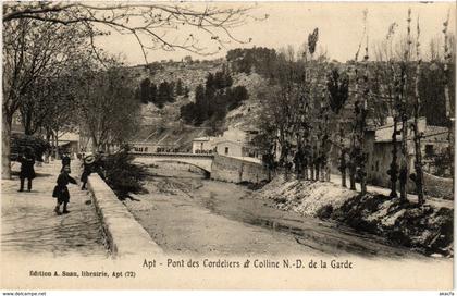 CPA APT - Pont des Cordeiters et Colline N.-D. de la Garde (293435)