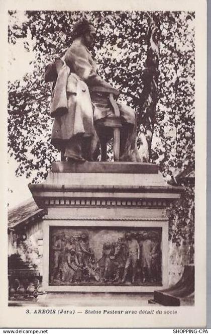 39 - Arbois - Statue de Pasteur