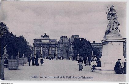 75 - Paris - Carroussel et petit arc de triomphe