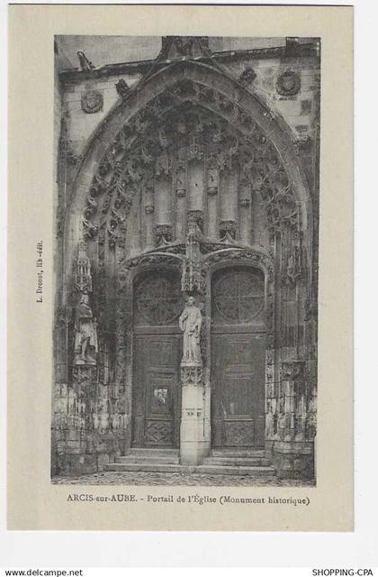 10 - Arcis sur Aube - Portail de l'Eglise