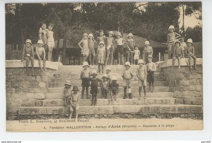 ARÈS - Fondation WALLERSTEIN - Aérium d' Arès - Descente à la plage