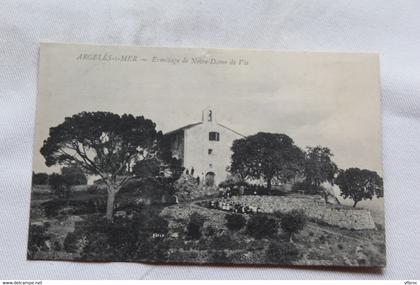 Argeles sur mer, ermitage de Notre Dame, Pyrénées orientales 66