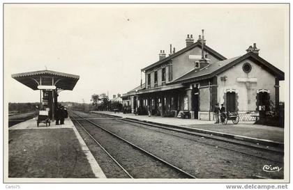 ARGENT sur SAULDRE 18 - La GARE