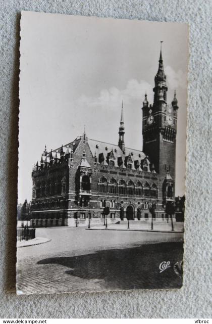 E56, Cpsm, Armentières, l'hôtel de ville, Nord 59