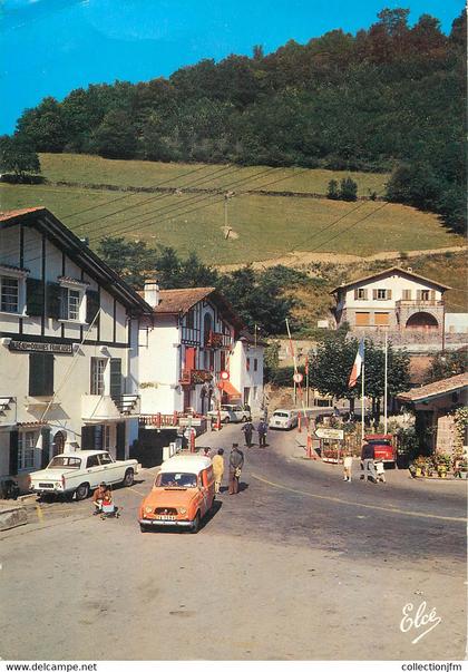 / CPSM FRANCE 64 "Arnéguy, frontière franco espagnole"