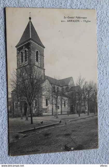 Arpajon, l'église, Cantal