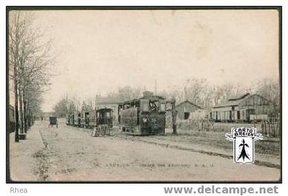 91 Arpajon - 14. ARPAJON - Station des Tramways - cpa