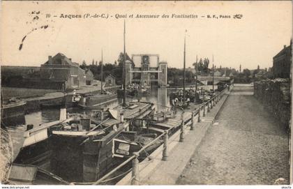 CPA ARQUES - Quai et Ascenseur des Fontinettes (129882)