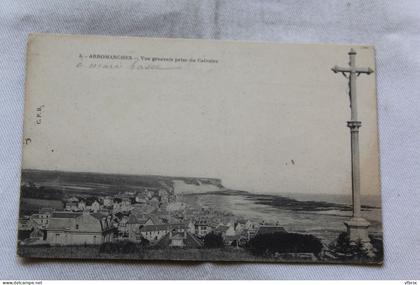 Arromanches, vue générale prise du calvaire, Calvados 14