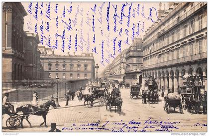 75-PARIS 01- LA RUE  DE RIVOLI