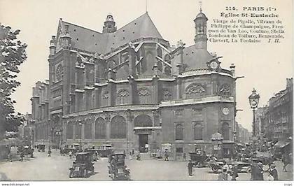 CPA Paris Eglise Saint-Eustache