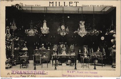 CPA Paris 2e - Millet Objets d'Art et d'Éclairage (57576)