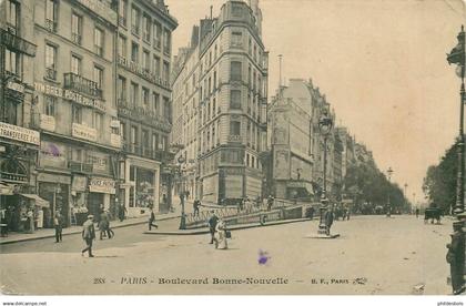 PARIS 02 arrondissement   boulevard bonne nouvelle