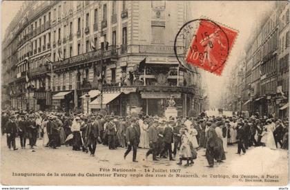 CPA Paris 3e - Féte Nationale - 14 Juillet 1907 (52342)