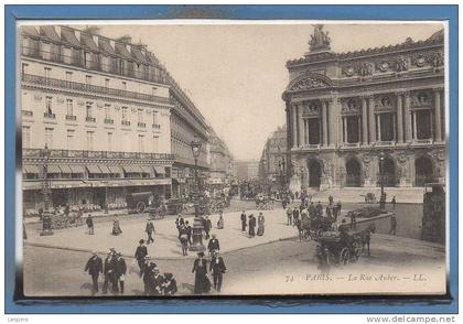 75 - PARIS - 09 Arr. --  La Rue Auber