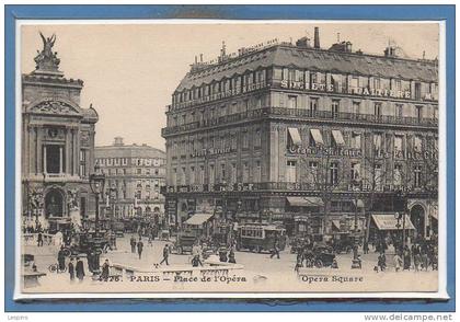 75 - PARIS - 09 Arr. -- Place de l'Opéra