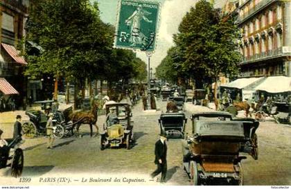 Paris 09 : Le boulevard des Capucines