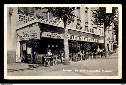 75 - PARIS 14EME - CAFE-BAR-BRASSERIE ROBLIN BOULEVARD JOURDAN