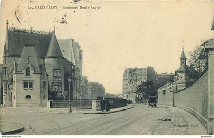 PARIS ARRONDISSEMENT 16    boulevard Emile augier