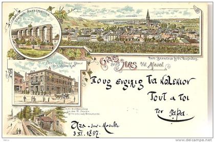 Carte Postale Ancienne de ARS SUR MOSELLE