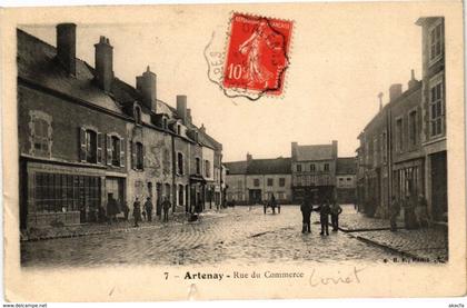 CPA ARTENAY - Rue du Commerce (271471)