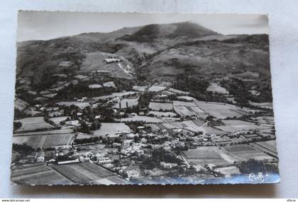 Cpm, Ascain, vue générale et la Rhune, Pyrénées atlantiques 64