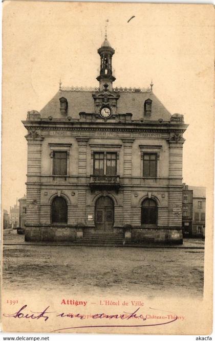 CPA ATTIGNY - L'Hotel de Ville (224371)