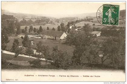 Carte Postale Ancienne de AUBERIVE-Ancienne Forge