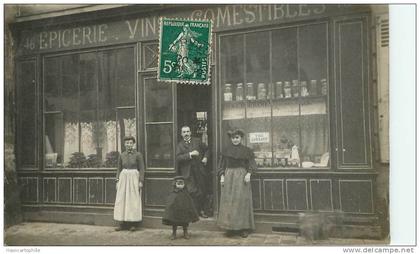 Aubervilliers ? epicerie carte photo