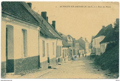 AUBIGNY EN ARTOIS - Rue du Haut