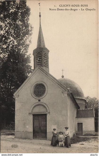 CPA CLICHY-Sous-Bois Notre-Dame-des-Anges (806859)