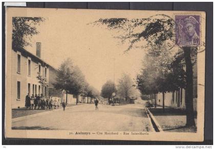 59 - Aulnoye - Cité Montbard - Rue Saint Martin