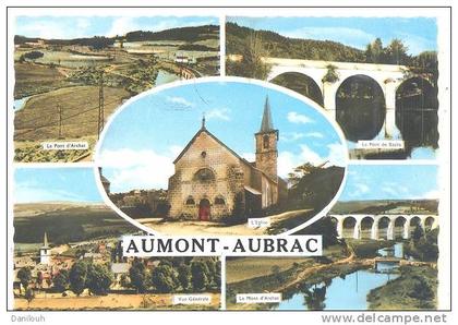 48 // AUMONT AUBRAC   Multivues CPSM