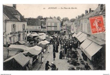 (28) 1528, Auneau, ND Phot 44, La Place du Marché