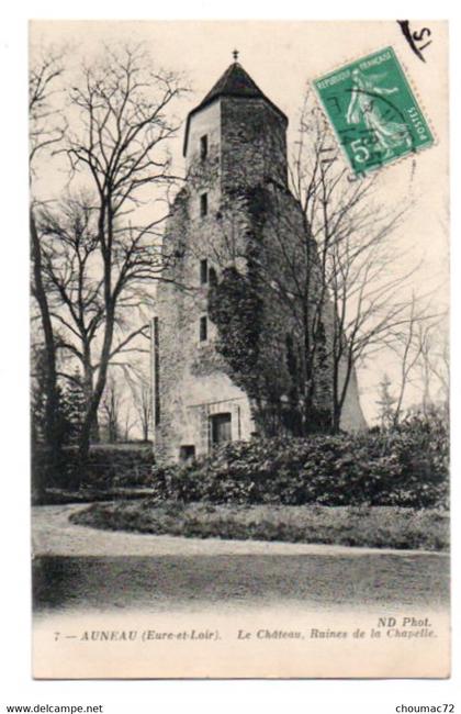 (28) 1531, Auneau, ND Phot 7, Le Château, Ruines de la Chapelle