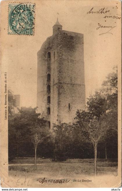 CPA AUNEAU Le Donjon (33874)